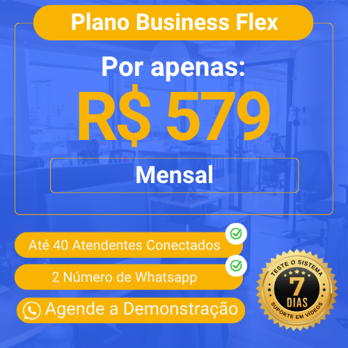 Mini Banner Plano Business flex