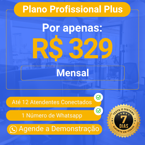 Mini Banner Plano Profissional Plus